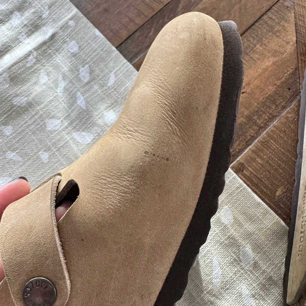 Birkenstock Women’s Brown Slip-On Loafers - Picture 4 of 5
